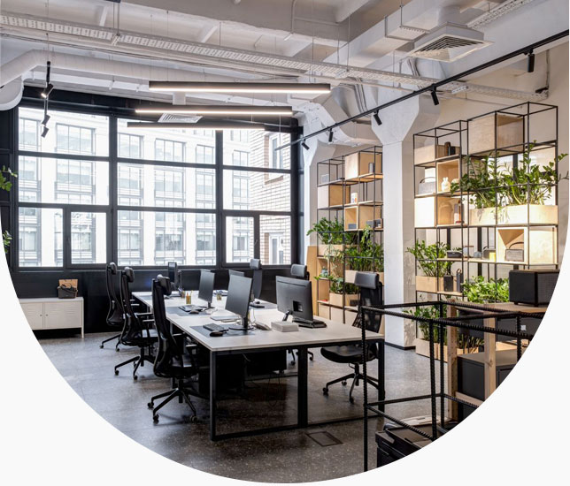 chairs in an office setting