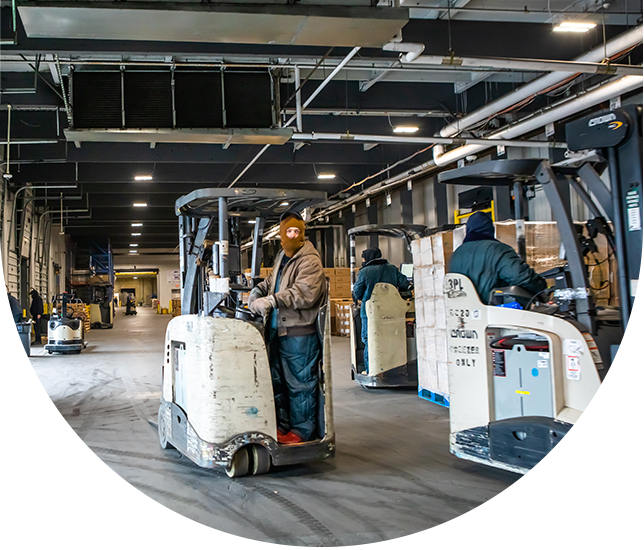 man working in warehouse`