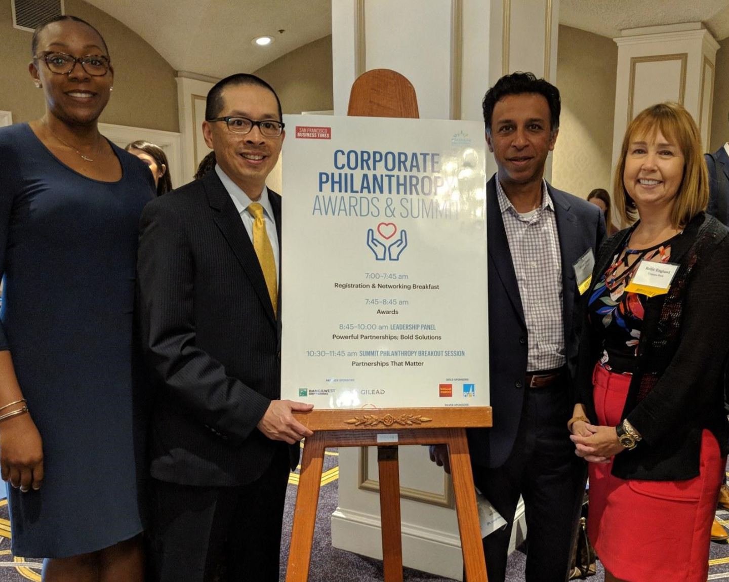 Umpqua Bank employees at Corporate Philanthropy Awards & Summit